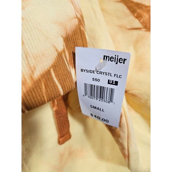 Original Paperbacks Unisex Yellow Tie Dye Hoodie Oversize Size S NWT - Picture 5 of 15